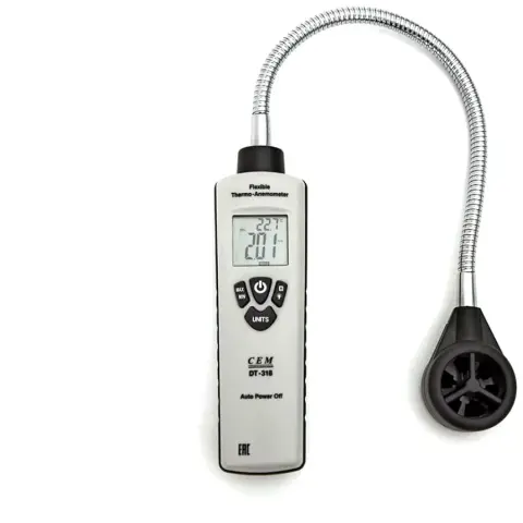 Cem DT-318B Termo-Anemometre, Hava Akış Ölçer