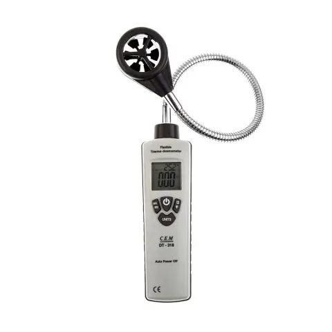 Cem DT-318B Termo-Anemometre, Hava Akış Ölçer
