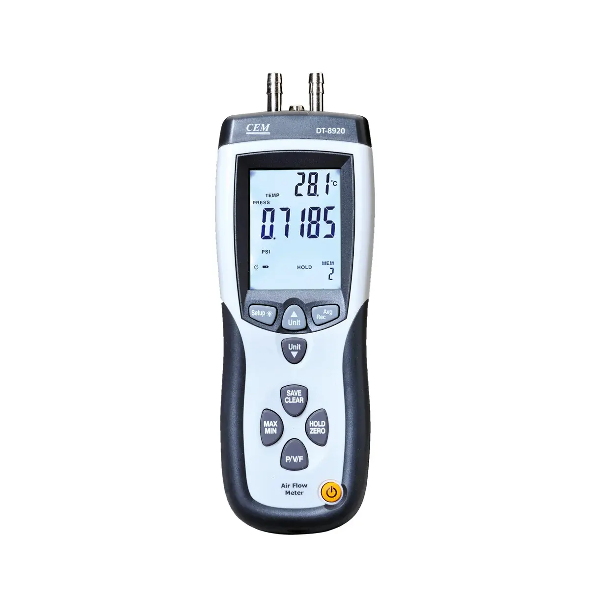 CEM DT-8920 Fark Basınç ve Akış Ölçer