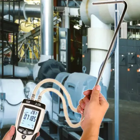 CEM DT-8920 Fark Basınç ve Akış Ölçer