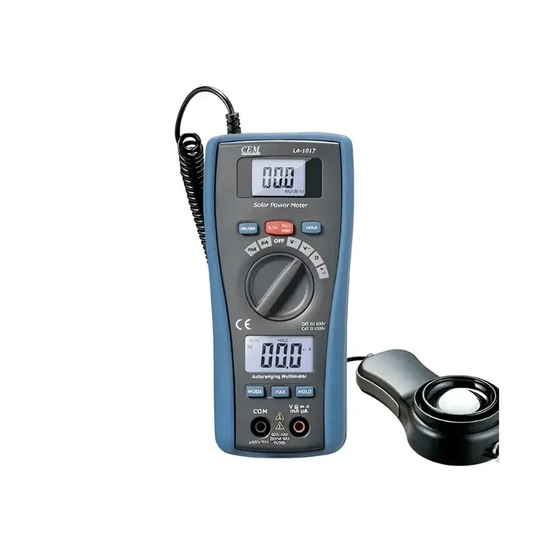 Cem LA-1017 Güneş Enerjisi Ölçer ve Dijital Multimetre