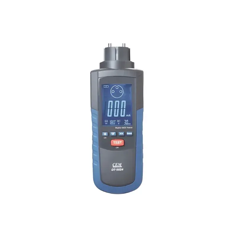 Cem DT-9054 Kaçak Akım Rölesi RCD Test Cihazı