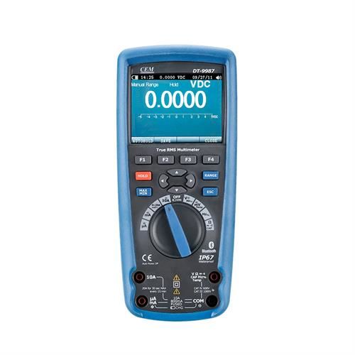 Cem DT-9987 Profesyonel T-RMS Endüstriyel Multimetre ''1000V - AC/DC''