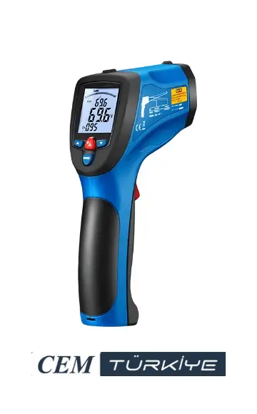 cem lazerli termometre