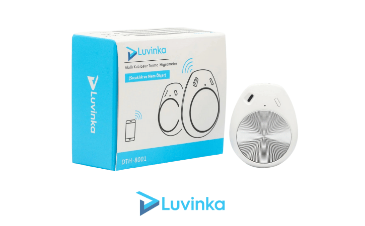 Luvinka DTH-8001 Sıcaklık ve Nem Kaydedici Datalogger