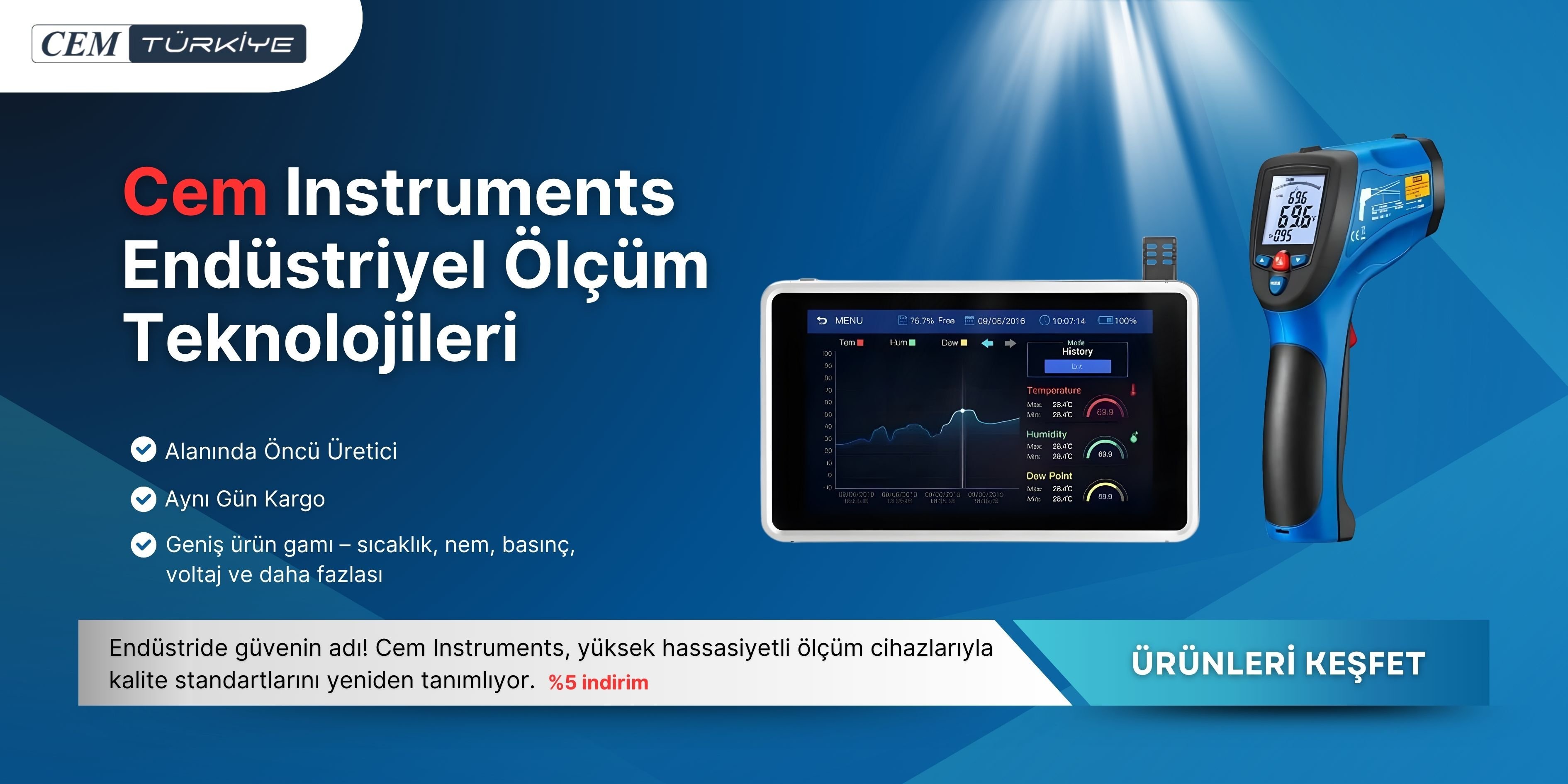 cem endüstriyel ölçüm cihazları