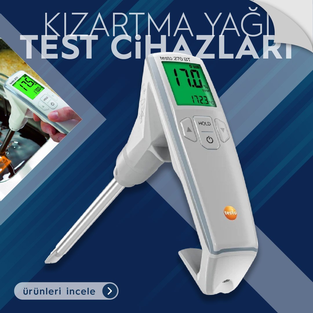 Kızartma yağı test cihazları